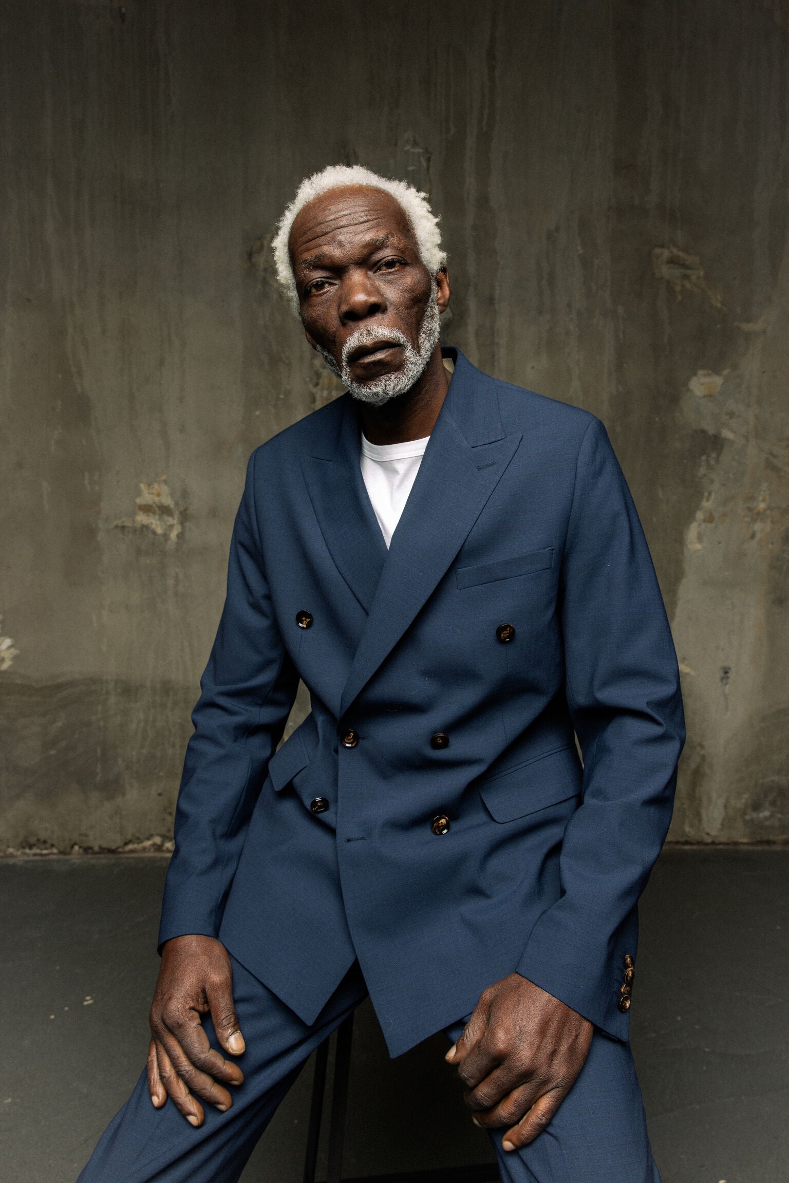 Modelshot / Navy / Detail